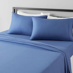 New 4-Piece Deep Pocket Bedding Sheets • Dutch Blue • Queen